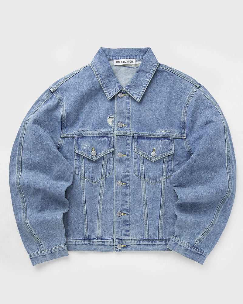 Cole Buxton WASHED DENIM JACKET blue
