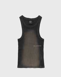 Boiler Room Ribbed VEST black