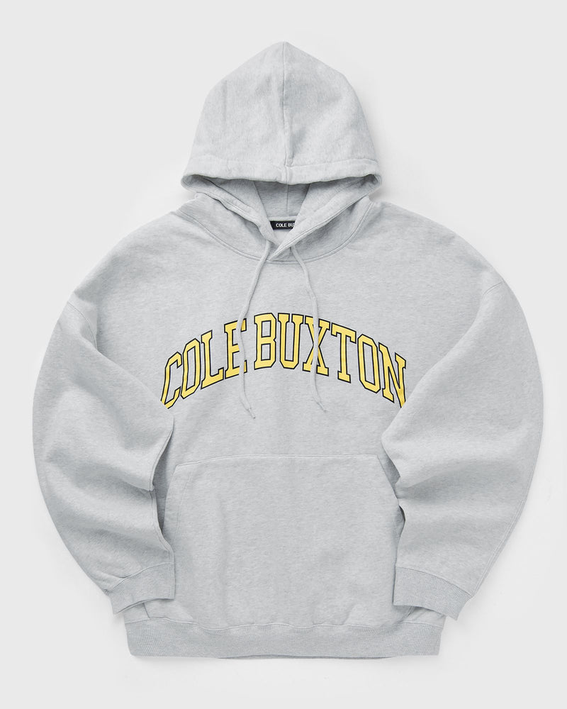 Cole Buxton YELLOW ARC HOODIE grey