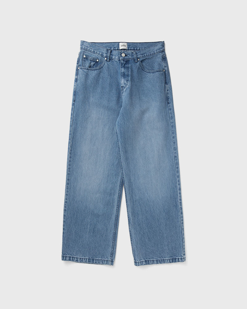Arte Antwerp Circle Logo Pocket Pants Blue