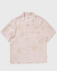 Wax London Didcot Ss Shirt Chunky Flower Pink