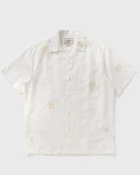 Portuguese Flannel Embroidery Nature Ramie White