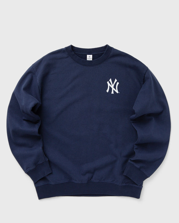 Sporty & Rich Yankees Serif Crewneck blue