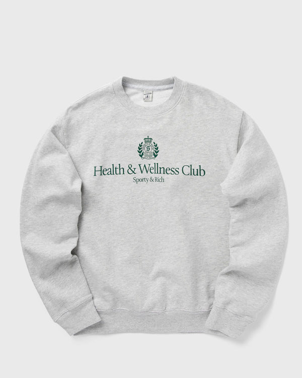 Sporty & Rich H&W Crest Crewneck grey