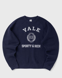 Sporty & Rich Veritas Soft Crewneck blue