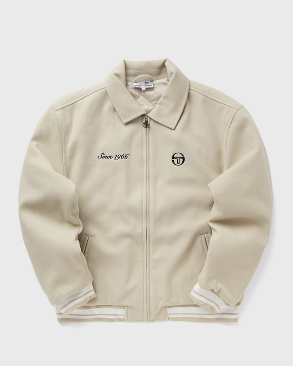 Sergio Tacchini BOROTRA VARSITY JACKET beige