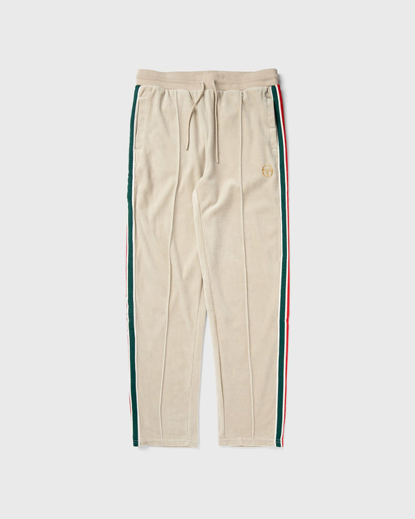 Sergio Tacchini SPENCER VELOUR TRACK PANTS beige