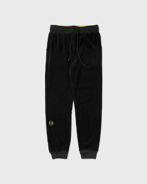 Sergio Tacchini COURT VELOUR TRACK PANTS black