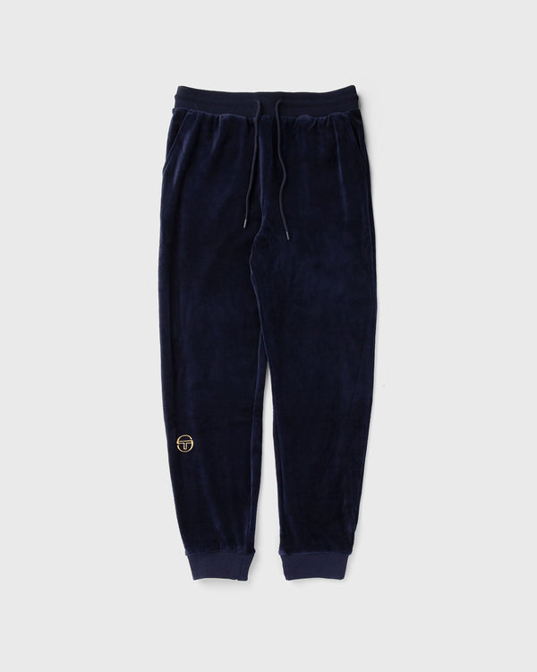 Sergio Tacchini COURT VELOUR TRACK PANTS blue