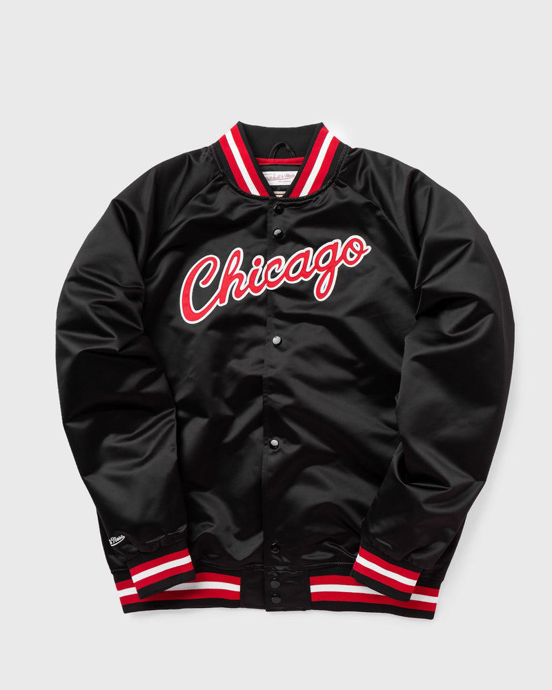 Mitchell & Ness NBA Lightweight Satin Jacket Chicago Bulls black
