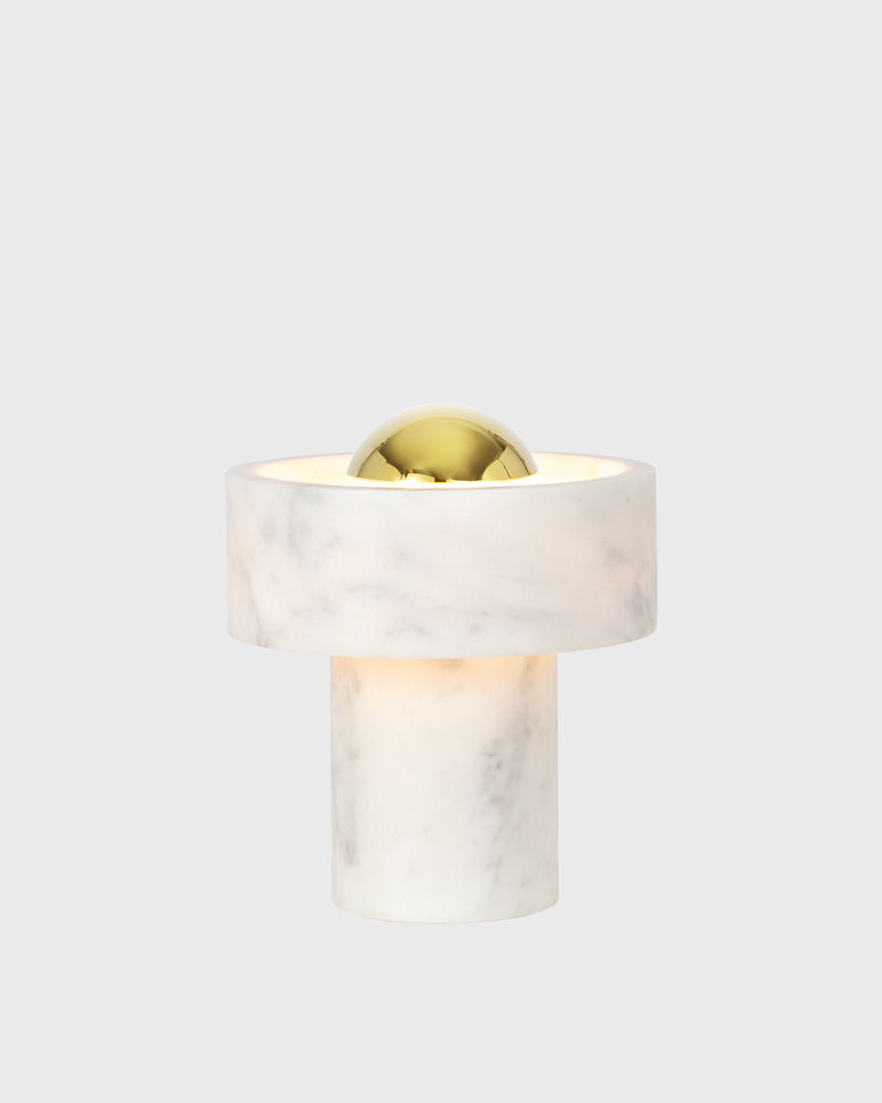 Tom Dixon Studio Stone Portable Gold LED UN - EU PLUG