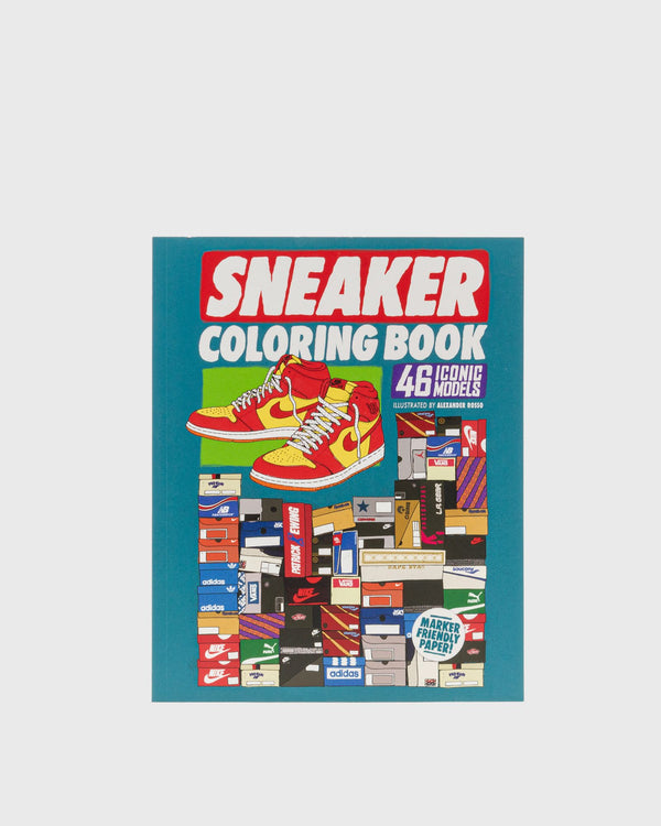 Books "Sneaker Coloring Book" by Alexander Rosso multi