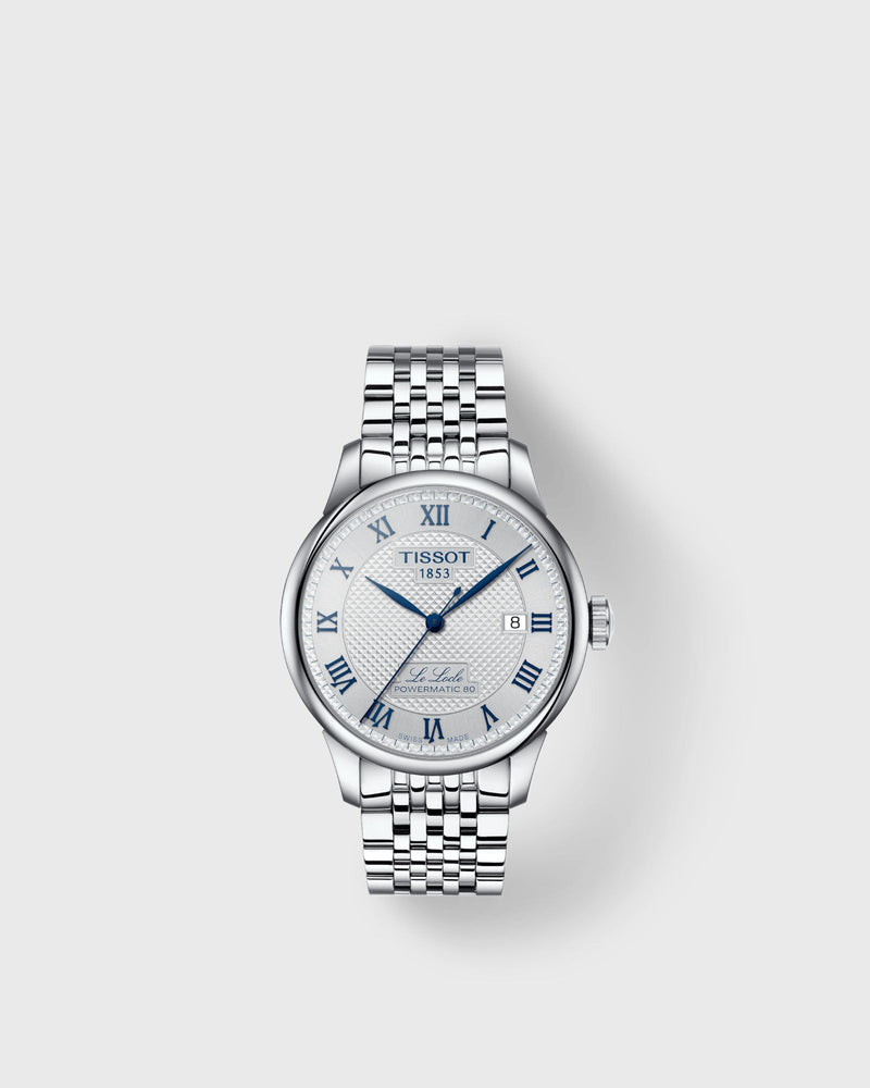 Tissot Le Locle Powermatic 80 20th Anniversary silver