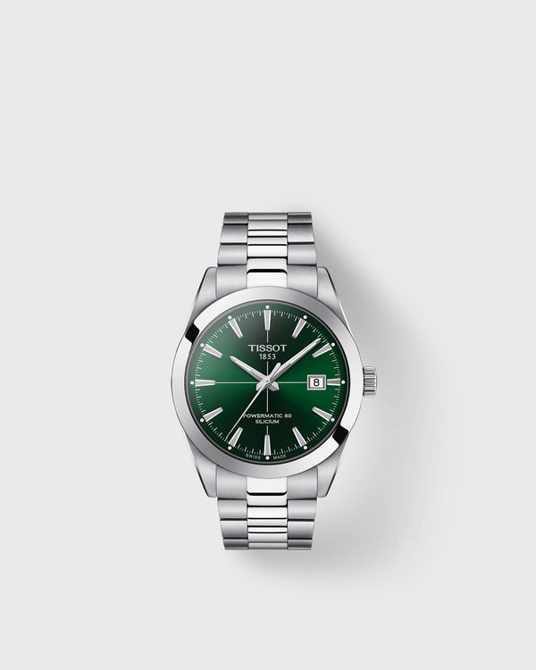 Tissot Gentleman Powermatic 80 Silicium green|silver