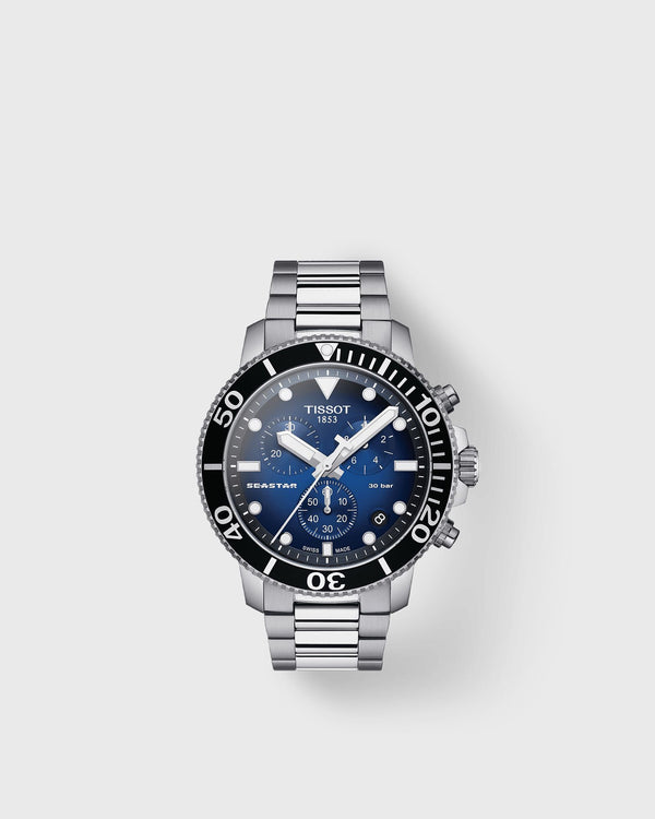 Tissot Seastar 1000 Chronograph blue|silver