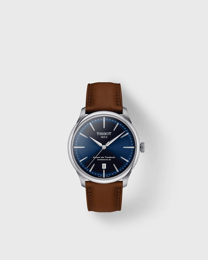 Tissot Chemin des Tourelles Powermatic 80 39 mm brown