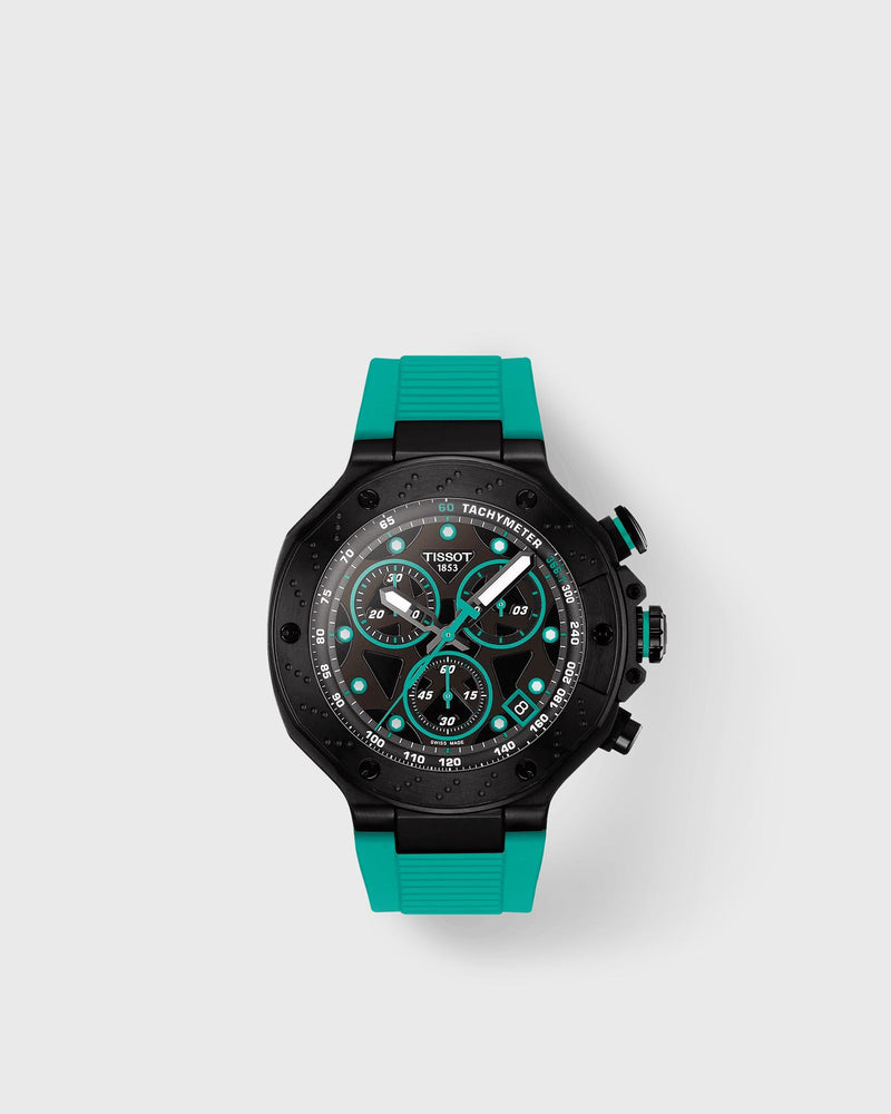 Tissot T-Race Quartz Chronograph black|green