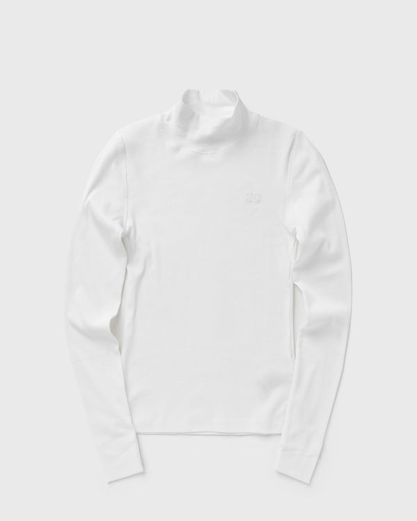 Ganni Long Sleeve Tee white