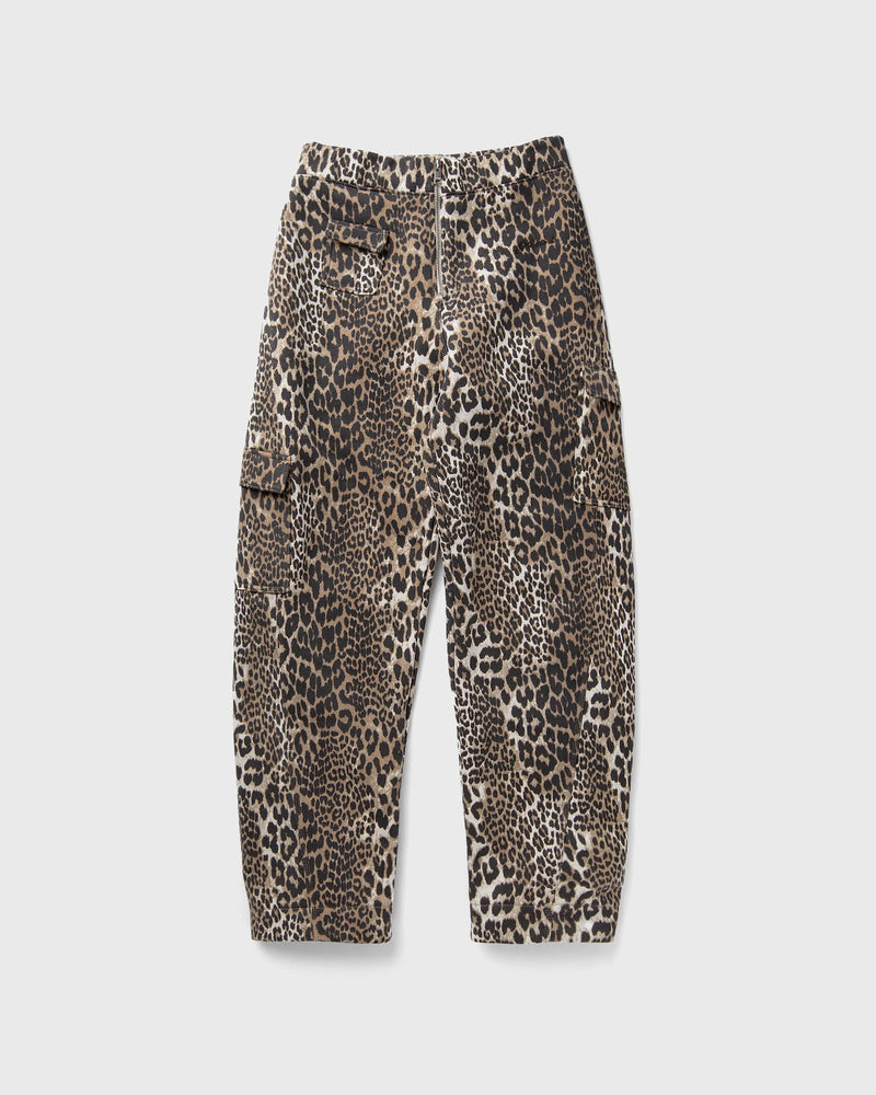 Ganni Heavy Fleece Pants brown