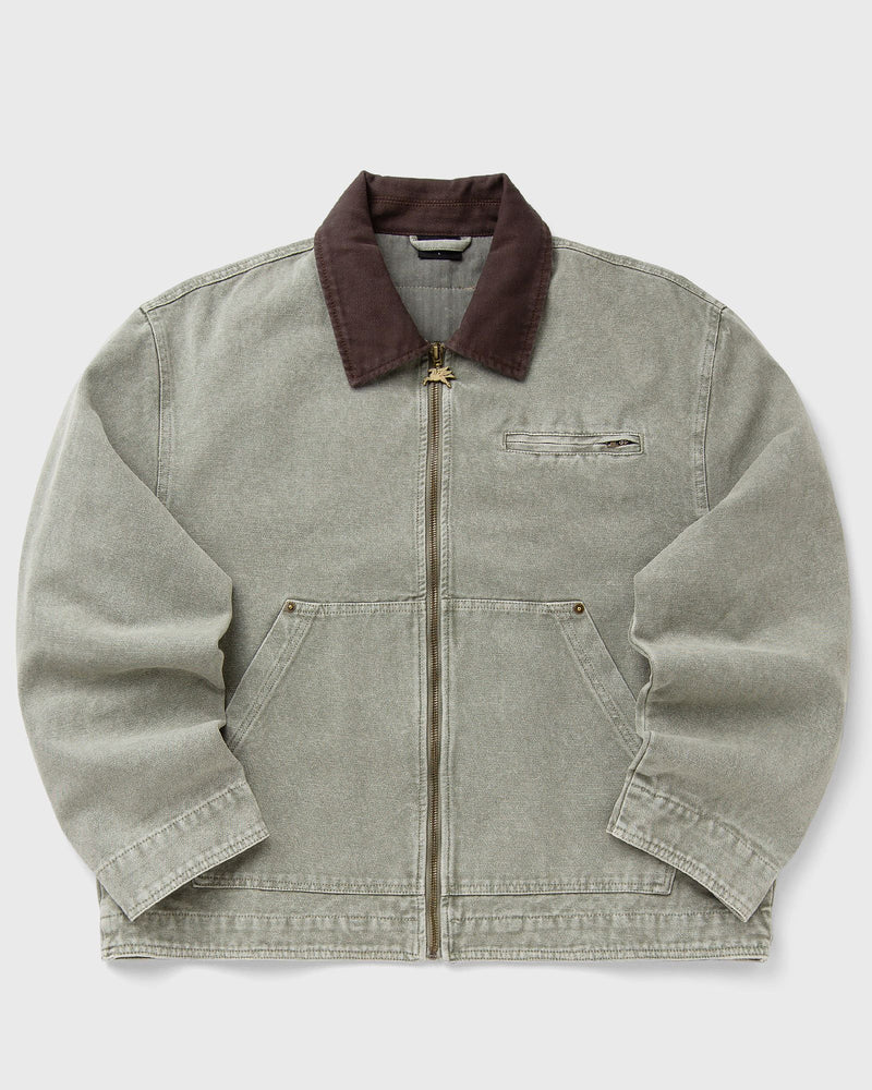 Goodies Sportive THYME JACKET VINTAGE EFFECT green