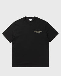 Lacoste Embroidered Cotton Tee Black