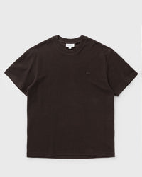 Lacoste Textured Jersey Tee Brown