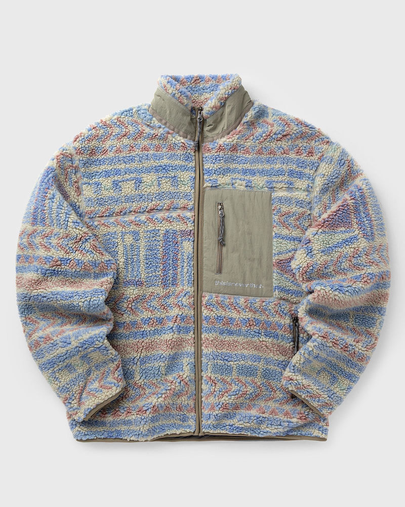 Thisisneverthat SP Sherpa Fleece Jacket multi
