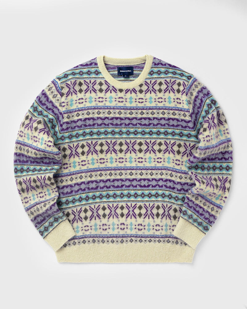 Thisisneverthat Fair Isle Knit Sweater multi
