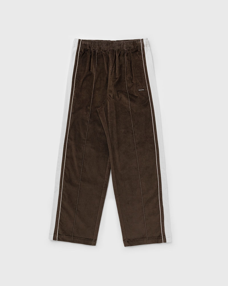Thisisneverthat Velvet Track Pant brown