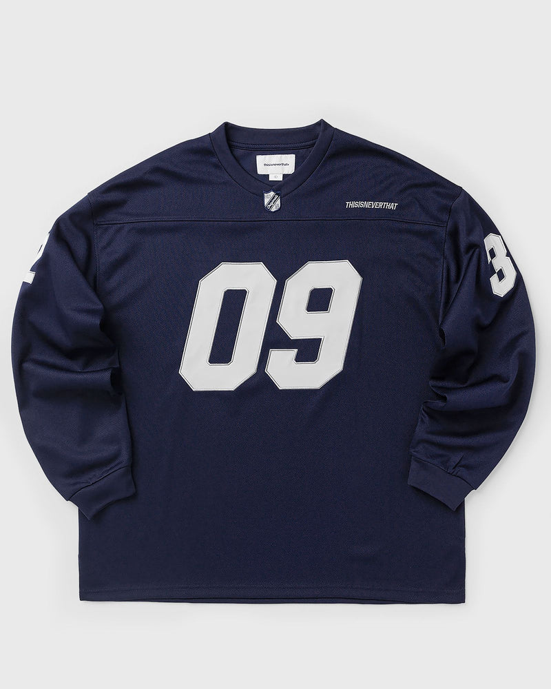 Thisisneverthat Football Jersey blue