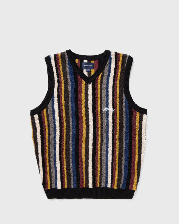 Thisisneverthat Striped Knit Vest multi