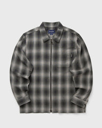 Thisisneverthat Nep Check Zip Shirt Black|grey