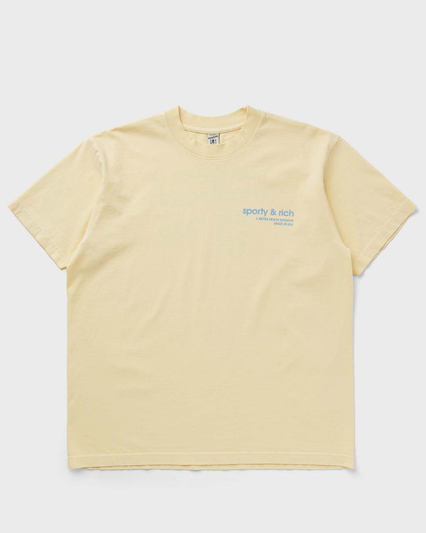 Sporty & Rich USA Health Club T-Shirt yellow