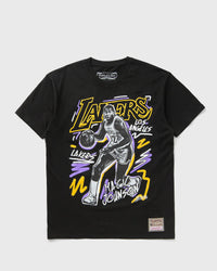 Mitchell & Ness NBA Chalked UP TEE LOS Angeles Lakers Magic Johnson black