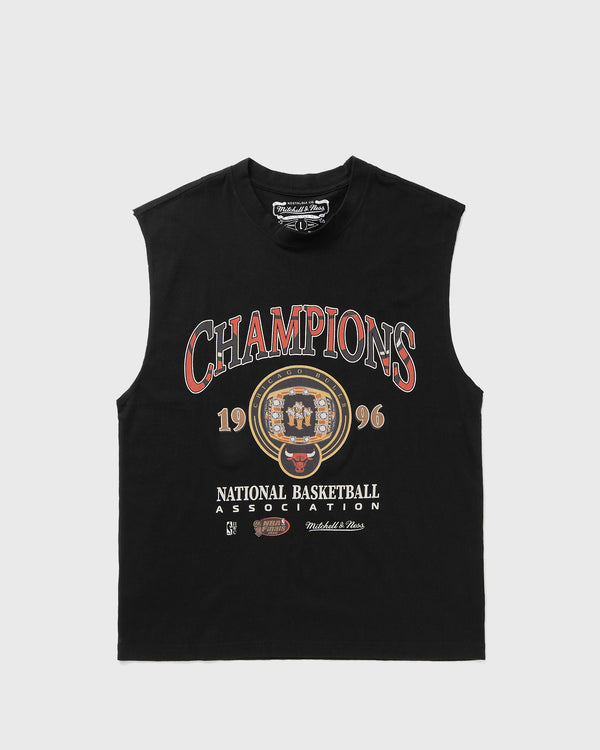 Mitchell & Ness NBA CHAMPIONSHIP RINGS SLEEVELESS TEE CHICAGO BULLS 1996 black