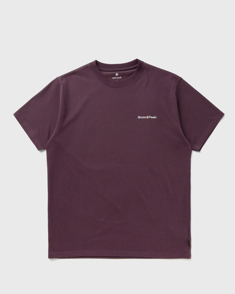 Snow Peak Warm Oneself T-Shirt red