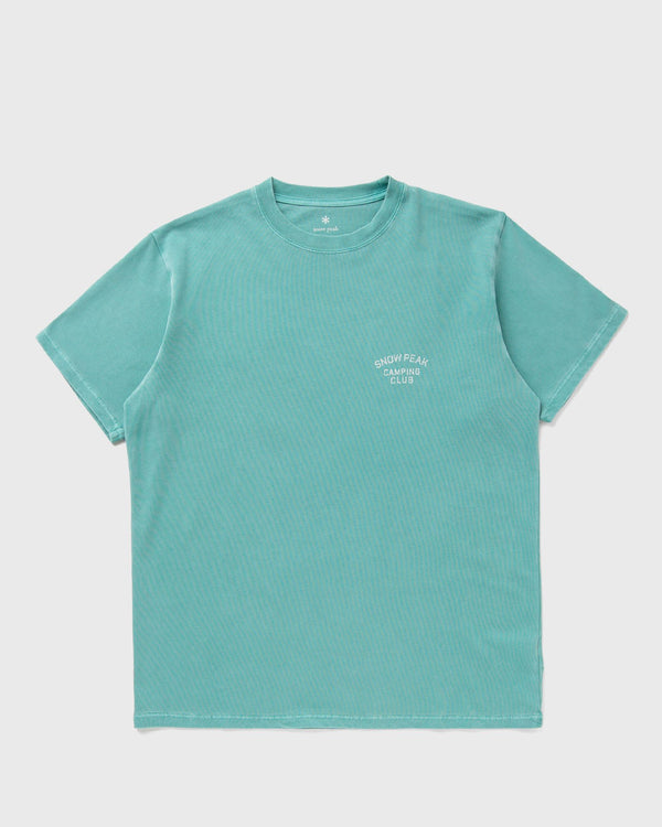 Snow Peak Recycled Cotton Dyed T-Shirt SPC green