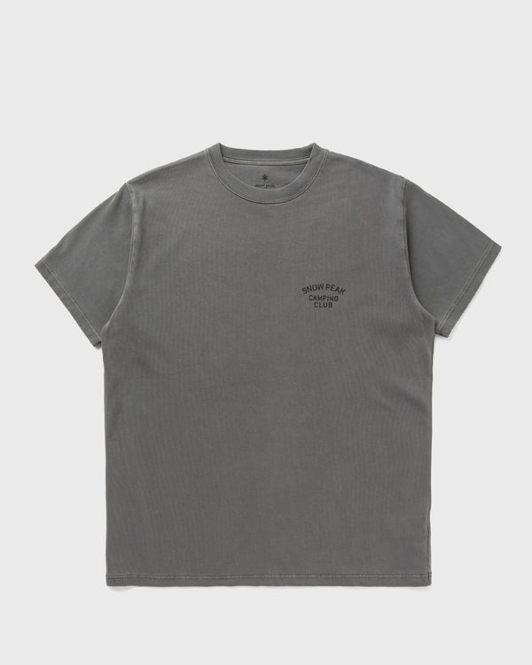 Snow Peak Recycled Cotton Dyed T-Shirt SPC grey