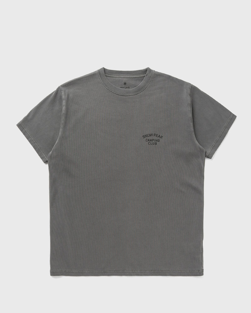 Snow Peak Recycled Cotton Dyed T-Shirt SPC grey