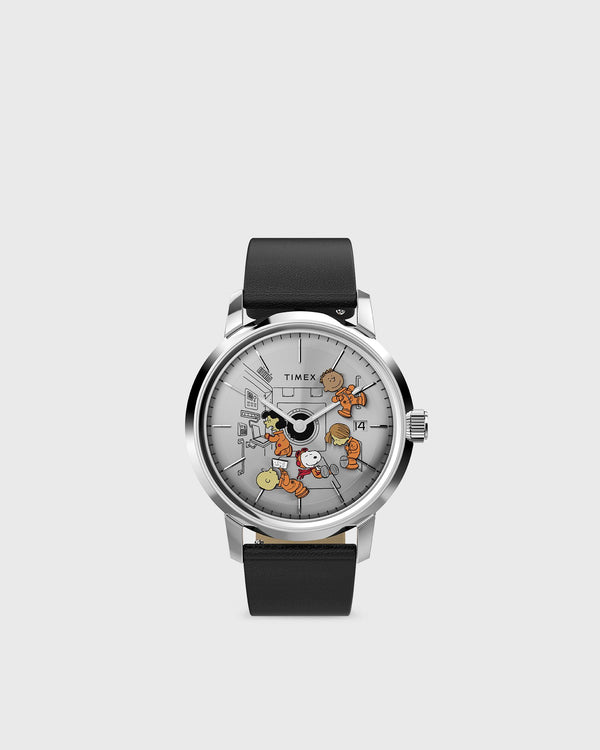 Timex X Peanuts Marlin Automatic On Space silver