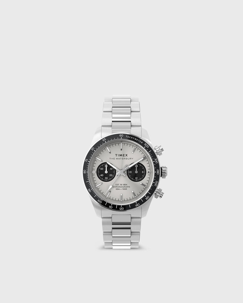Timex Waterbury Heritage Chronograph silver