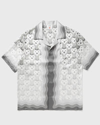 Casablanca Short Sleeve Cuban Collar Shirt grey