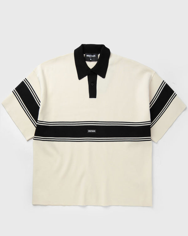 WRSTBHVR LEV V2 POLOSHIRT white