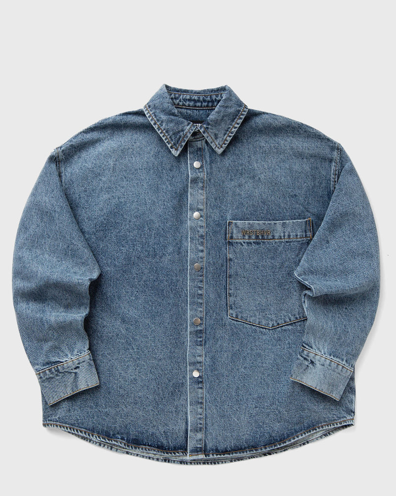 Wrstbhvr Largo Denim Shirt blue