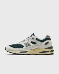 New Balance 991 Green|white