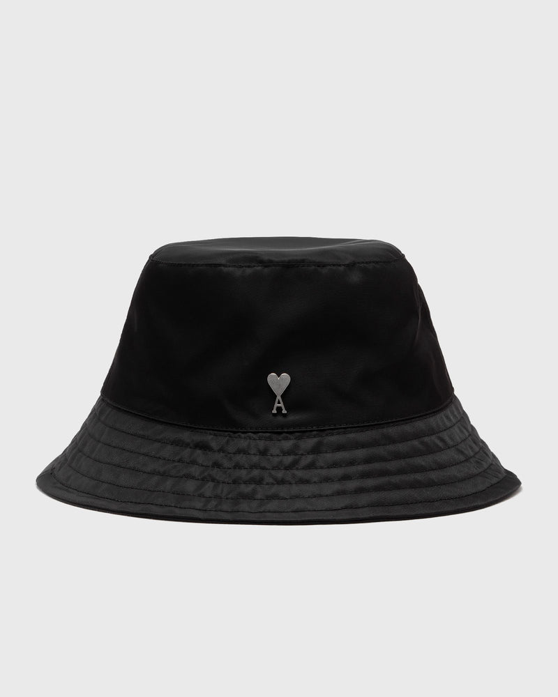 Ami Paris Ami De Coeur Stud Bucket Hat Black