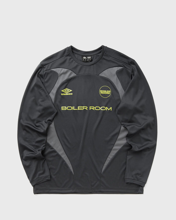 Boiler Room X UMBRO LS FOOTBALL TEE grey
