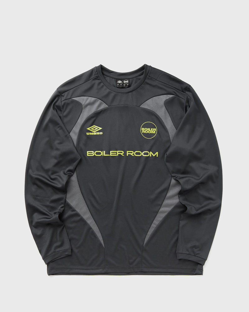 Boiler Room X UMBRO LS FOOTBALL TEE grey