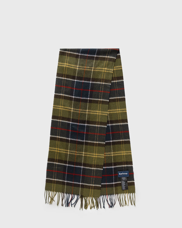 Barbour YAXLEY TARTAN SCARF green