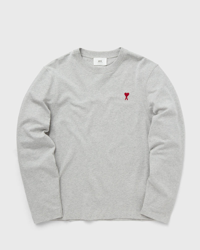 AMI Paris LONG SLEEVES ADC TEE grey